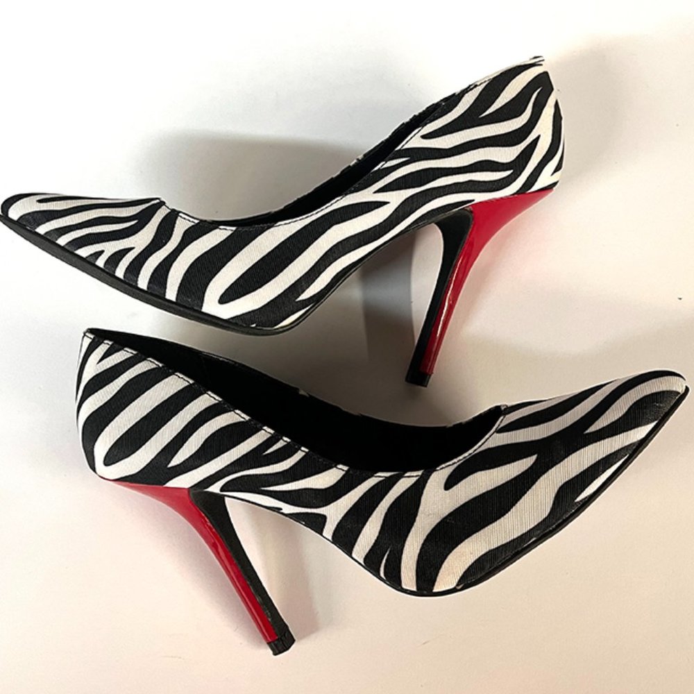 X-Appeal zebra heels